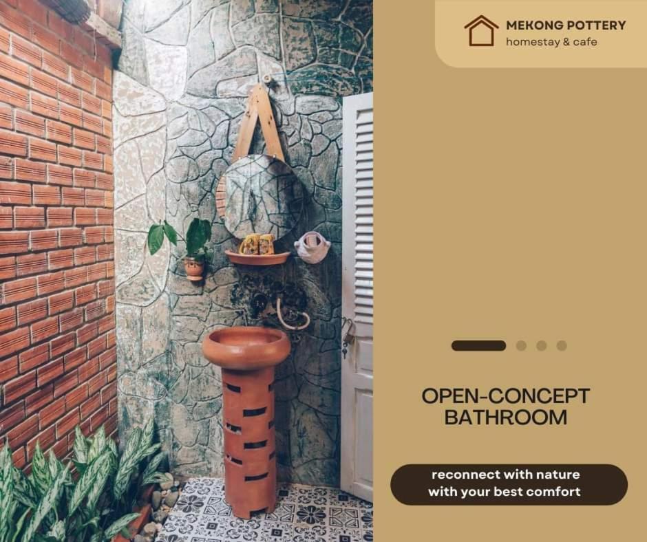 Mekong Pottery Homestay, Green-Friendly & Boat Tour Vĩnh Long Dış mekan fotoğraf
