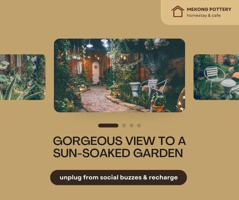 Mekong Pottery Homestay, Green-Friendly & Boat Tour Vĩnh Long Dış mekan fotoğraf