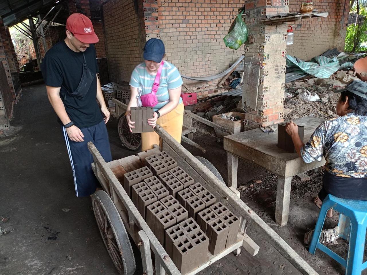 Mekong Pottery Homestay, Green-Friendly & Boat Tour Vĩnh Long Dış mekan fotoğraf