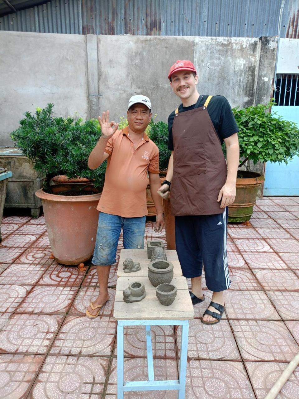 Mekong Pottery Homestay, Green-Friendly & Boat Tour Vĩnh Long Dış mekan fotoğraf